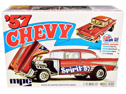 Skill 2 Model Kit 1957 Chevrolet Gasser Flip Nose "Spirit of 57" 1/25 Scale Model by MPC  free shipping USA