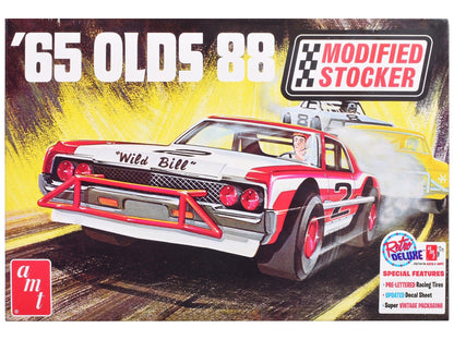 Skill 2 Model Kit 1965 Oldsmobile 88 "Modified Stocker" 1/25 Scale Model by AMT  free shipping USA