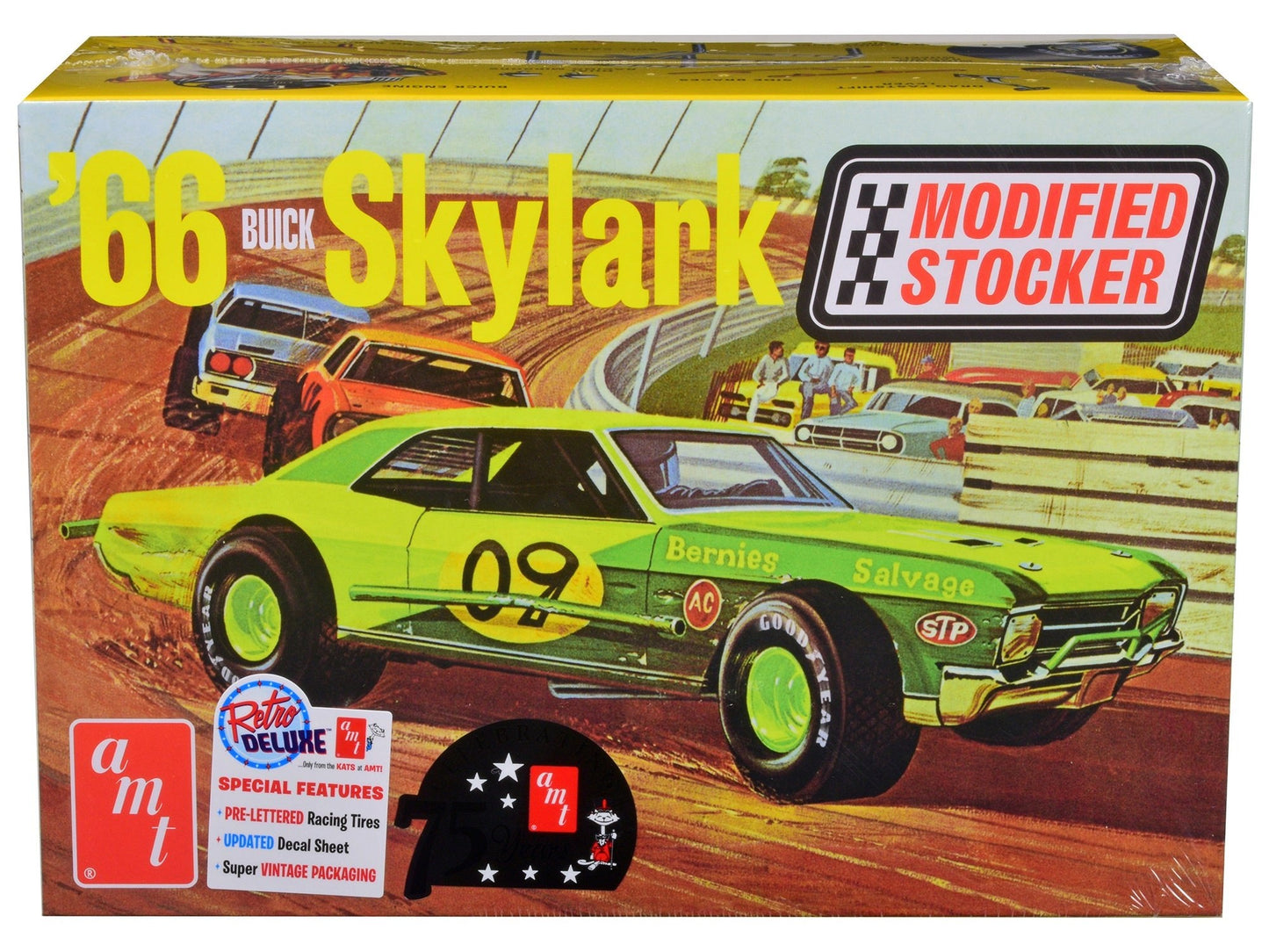 Skill 2 Model Kit 1966 Buick Skylark "Modified Stocker" 1/25 Scale Model by AMT  free shipping USA