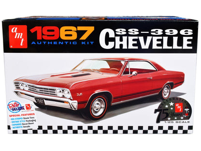 Skill 2 Model Kit 1967 Chevrolet Chevelle SS 396 "AMT Celebrating 75 Years" 1/25 Scale Model by AMT  free shipping USA