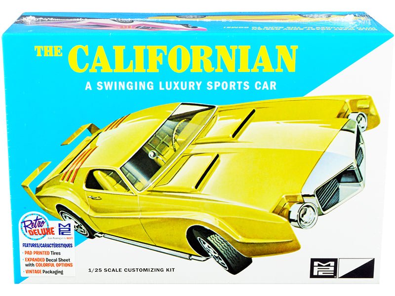 Skill 2 Model Kit 1968 Oldsmobile Toronado Custom "The Californian" 1/25 Scale Model by MPC  free shipping USA