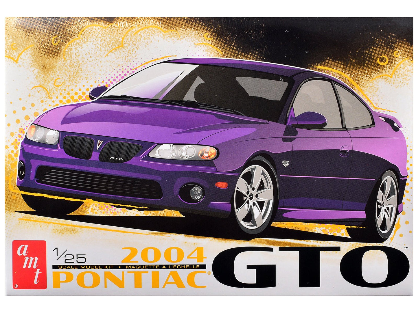 Skill 2 Model Kit 2004 Pontiac GTO 1/25 Scale Model by AMT  free shipping USA