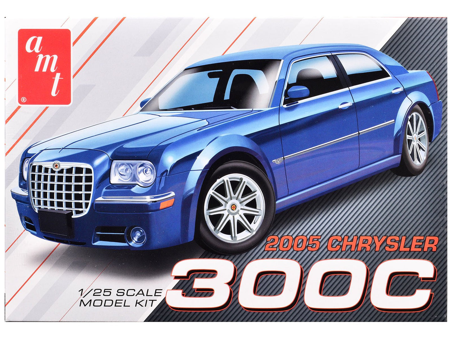 Skill 2 Model Kit 2005 Chrysler 300C 1/25 Scale Model by AMT  free shipping USA