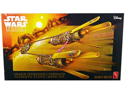 Skill 2 Model Kit Anakin Skywalker's Podracer "Star Wars Episode I: The Phantom Menace" 1/32 Scale Model by AMT  free shipping USA
