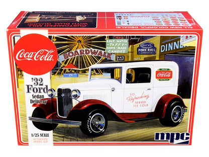 Skill 3 Model Kit 1932 Ford Sedan Delivery "Coca-Cola" 1/25 Scale Model by MPC  free shipping USA