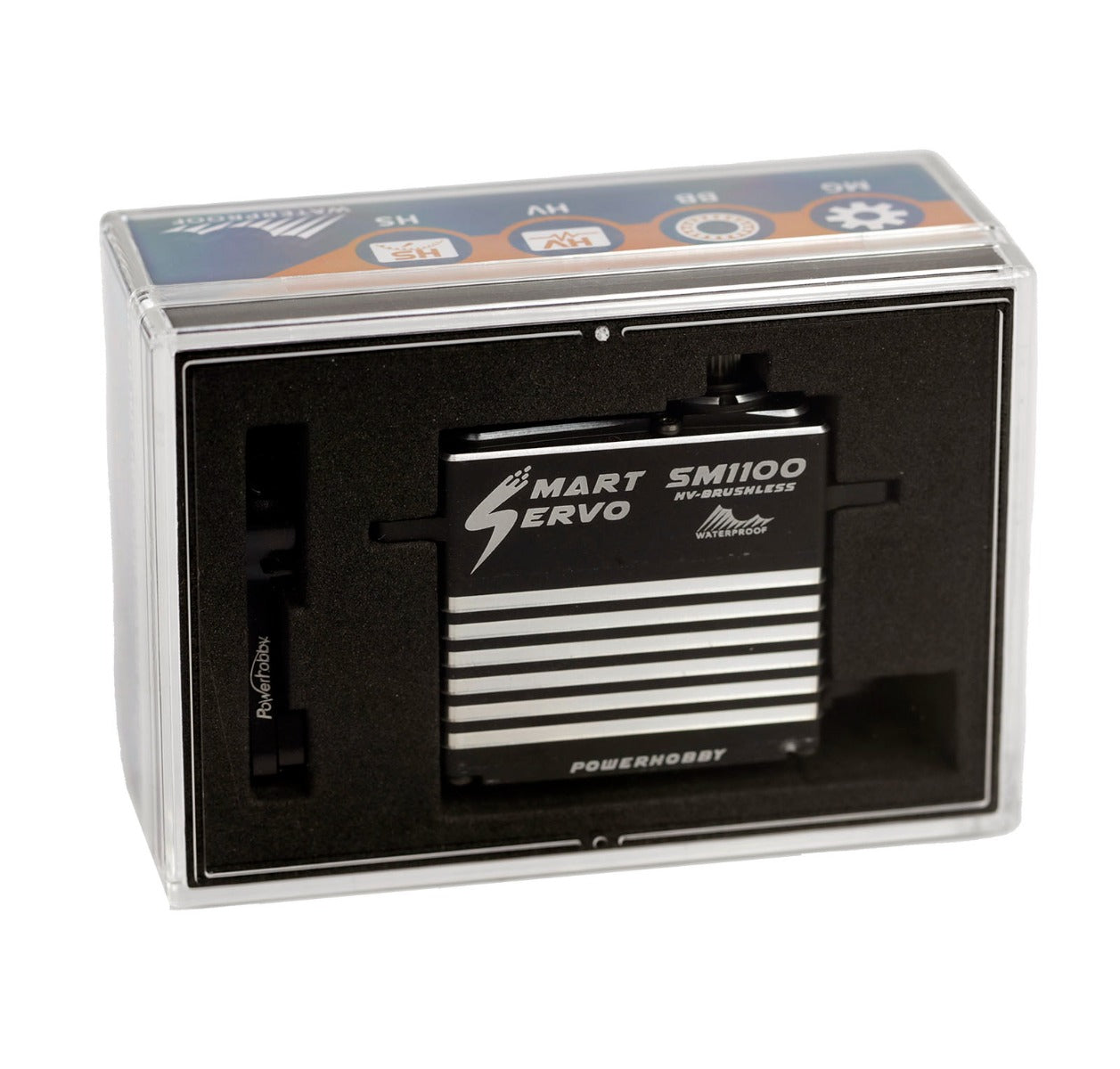 Powerhobby SM1100 78KG Super MEGA Torque Steel Gears WP Smart Programmable Servo
