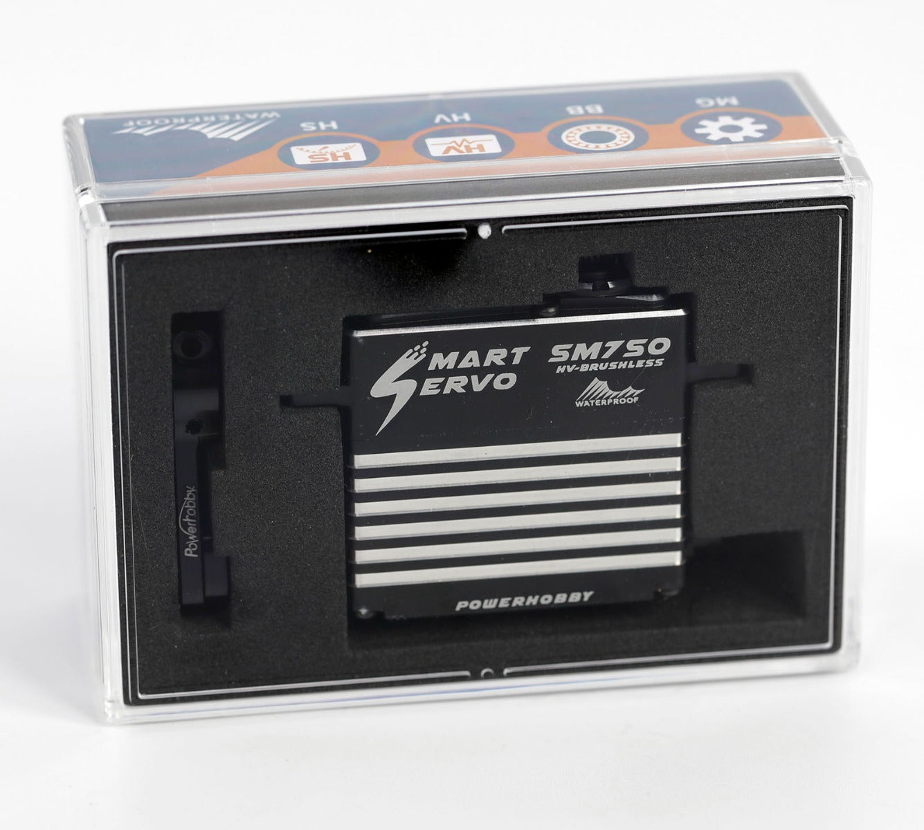 Powerhobby SM750 54KG Super Torque Steel Gears WP Smart Servo / Winch