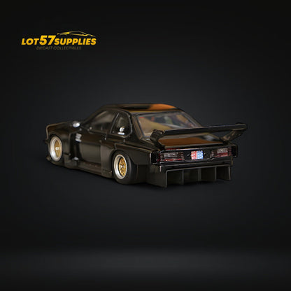 Street Weapon BMW E24 635 CSI Sharknose WideBody modified version in Black 1:64