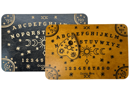 Small Solar Moon Spirit Board - Black