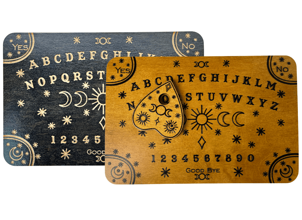 Medium Solar Moon Spirit Board - Light Stain