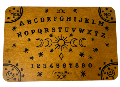 Small Solar Moon Spirit Board - Black