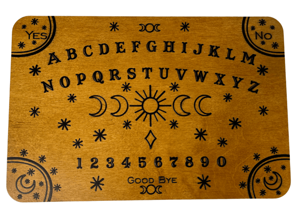 Medium Solar Moon Spirit Board - Light Stain