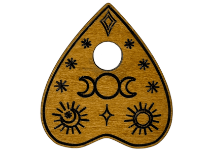 Medium Solar Moon Spirit Board - Black