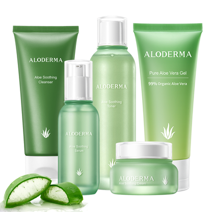 Signature Aloe Soothing Set by ALODERMA