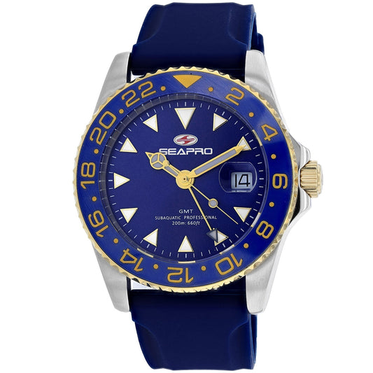 Seapro Men's Blue Dial Watch - SP0124 by Balec Group
