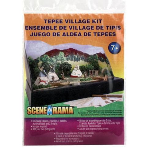 Woodland Scenics SP4133 Scene-A-Rama Tepee Village Kit
