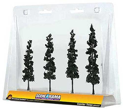 Woodland Scenics SP4151 N/HO Scene-A-Rama Conifer Trees Train Scenery