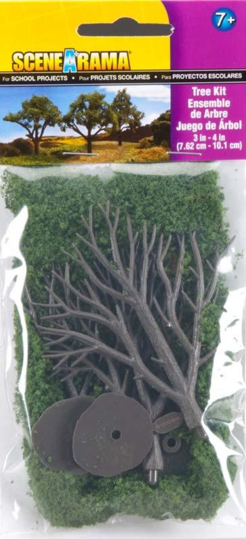 Woodland Scenics SP4194 N/HO Scene-A-Rama Large Trees Kit Train Scenery
