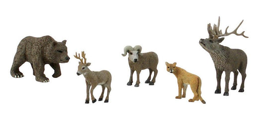 Woodland Scenics SP4349 North American Wildlife Scene Setters