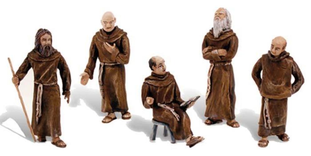 Woodland Scenics SP4453 Scene-A-Rama Friars/Monks Train Scenery O