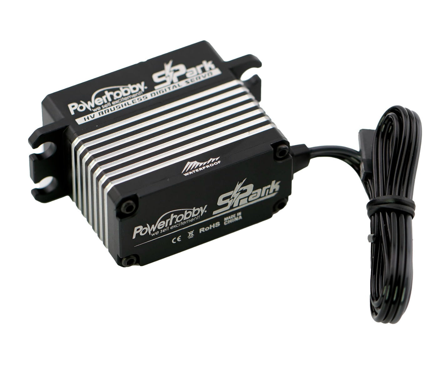 Powerhobby Spark HV Waterproof Brushless Steel Gear Servo / Aluminum Case