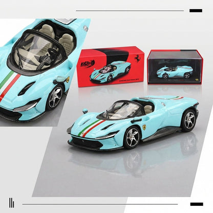 Speedster™ Diecast Model - Ferrari Daytona SP3 Light Blue  free shipping USA