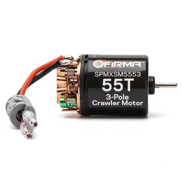 Spektrum SPMXSM5553 Firma 55T Rebuildable 3-Pole Brushed Crawler Motor