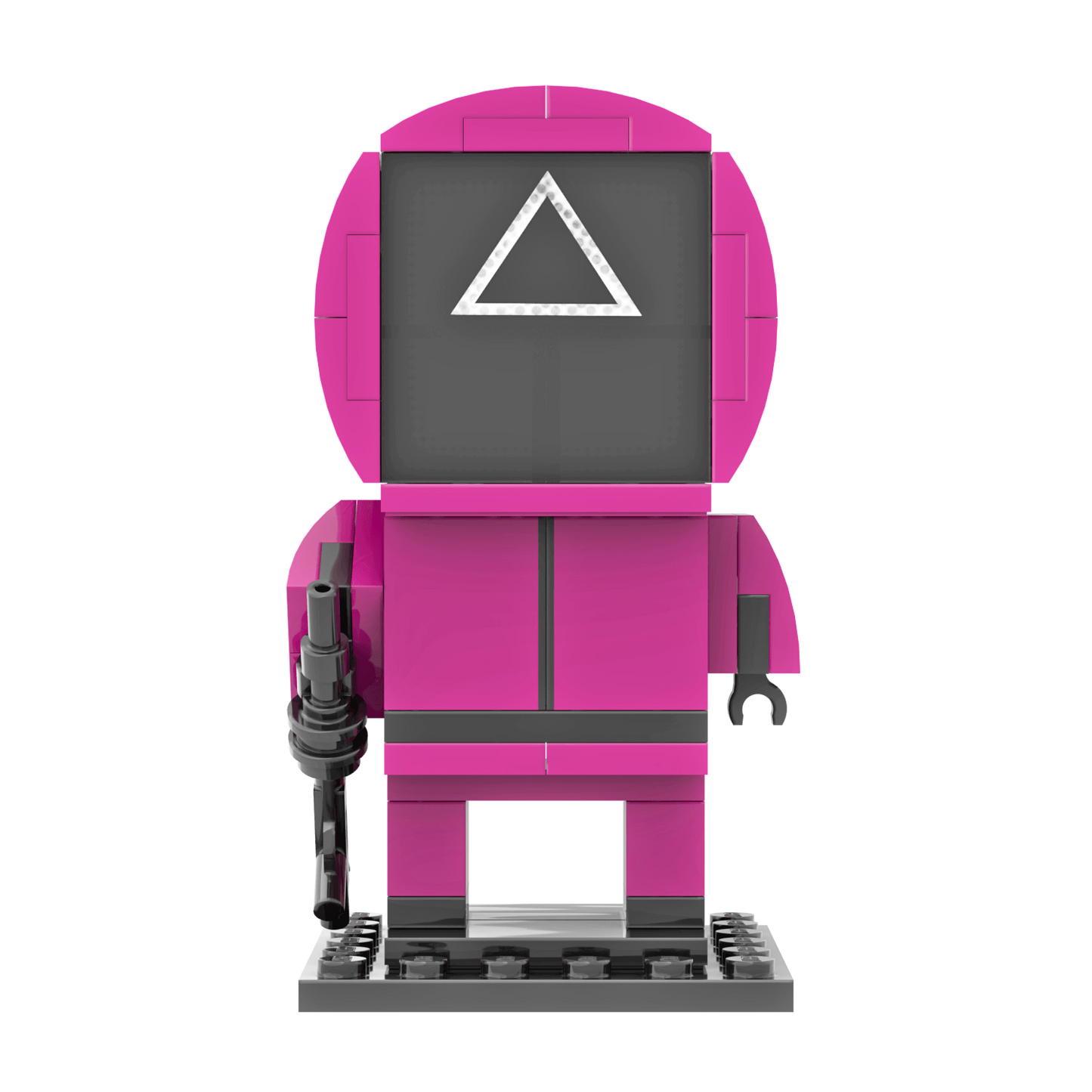 Squid Game Guard Brick Building Set - Custom Set - Made Using LEGO® Parts