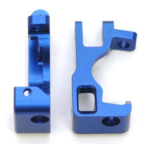 STRC Concepts ST6832B CNC Machined Aluminum Front C-Hubs Blue Slash 4X4