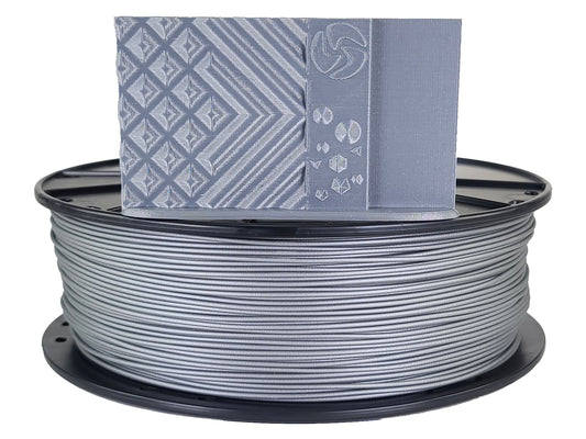 Standard PLA+, Metallic Silver, 1.75mm