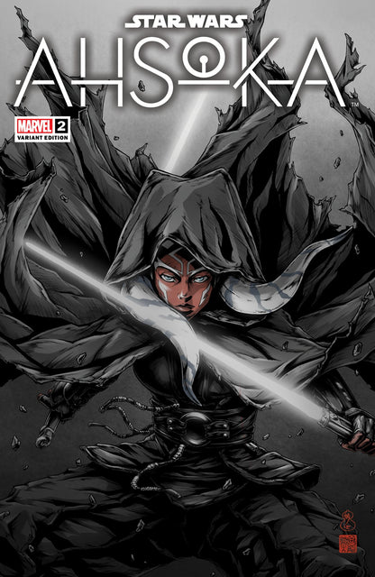 STAR WARS: AHSOKA #2 (TAKASHI OKAZAKI EXCLUSIVE TRADE/VIRGIN VARIANT SET)(PART 2 OF 8)