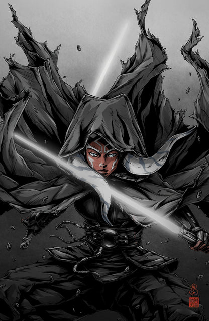 STAR WARS: AHSOKA #2 (TAKASHI OKAZAKI EXCLUSIVE TRADE/VIRGIN VARIANT SET)(PART 2 OF 8)