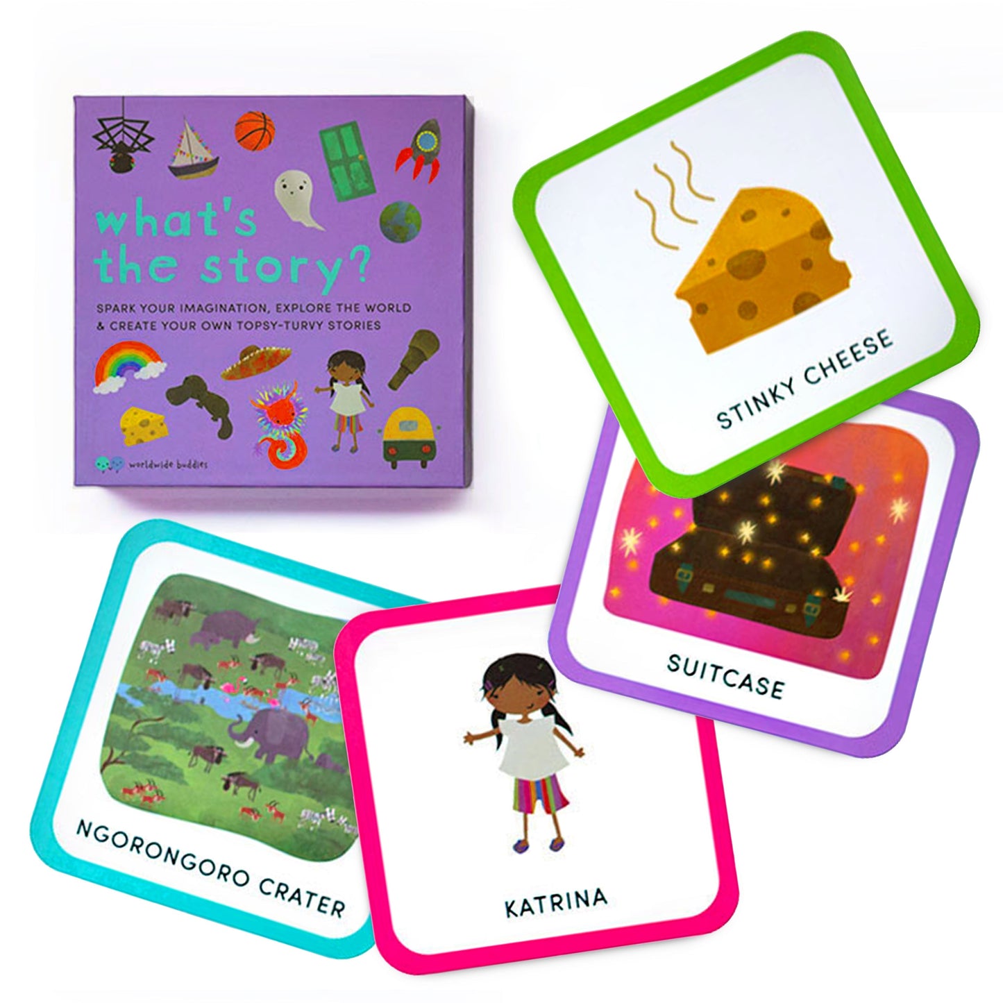 What's the Story? Storytelling Cards by Worldwide Buddies