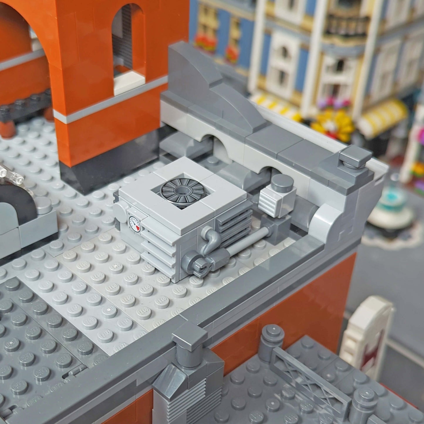 Air Conditioning Unit - AC - Build Kit - Custom Set - Made Using LEGO® Parts & Pieces