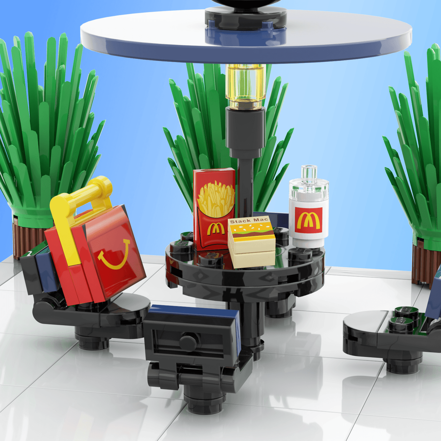 McBrick's StackMac Burger Box - Custom Printed - Made Using LEGO® Parts