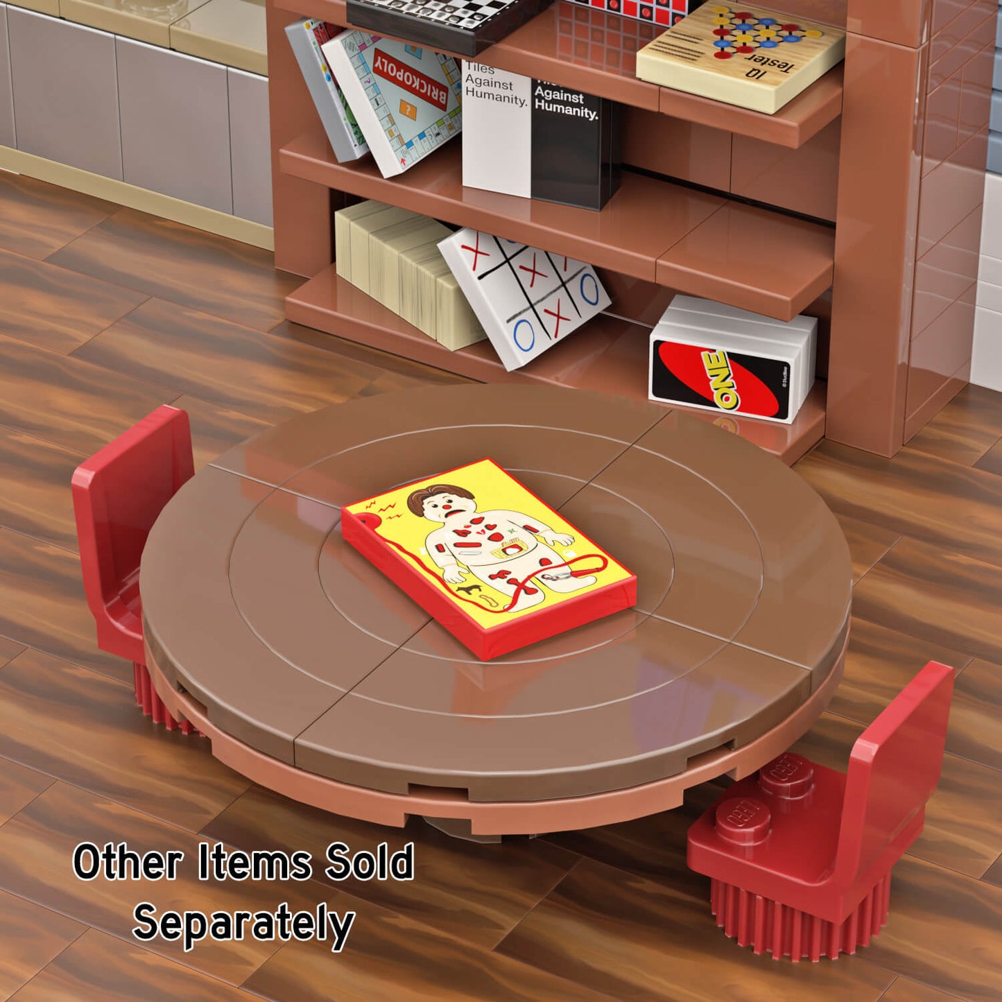 Surgery Board Game - Operation - Custom Printed - Made Using a LEGO® Tile
