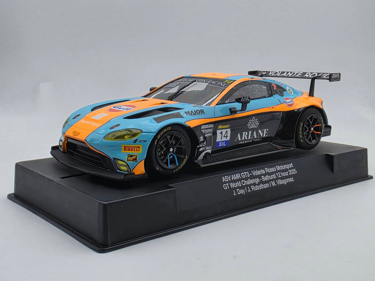 Sideways Aston Martin Vantage AMR GT3 GULF 1/32 Slot Car SWCAR05F