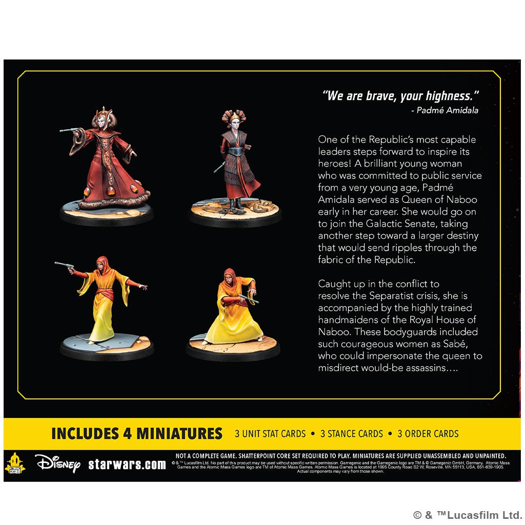 Star Wars Shatterpoint: We Are Brave - Padme Amidala Squad Pack