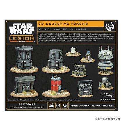 Star Wars Legion: 3D Objective Tokens