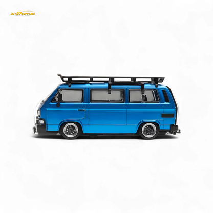 Mortal VW T3 Lowrider Blue 1:64