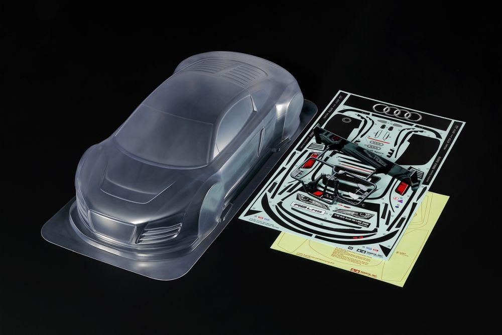 Tamiya 51754 1/10 RC Body Set Audi R8 LMS 2008