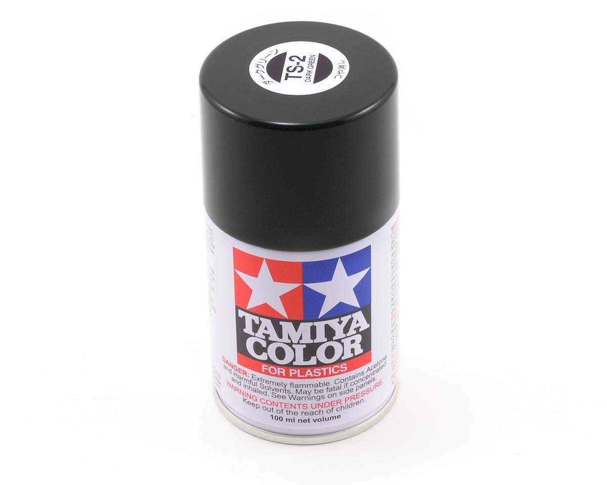 Tamiya 85002 TS-2 Dark Green Lacquer Spray Paint 100ml