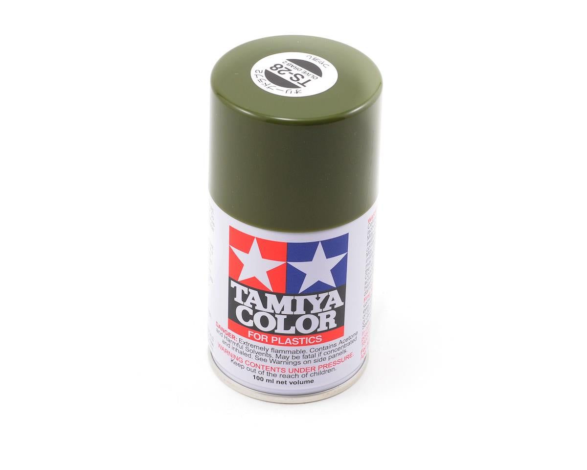 Tamiya 85028 TS-28 Olive Drab Lacquer Spray Paint 100ml