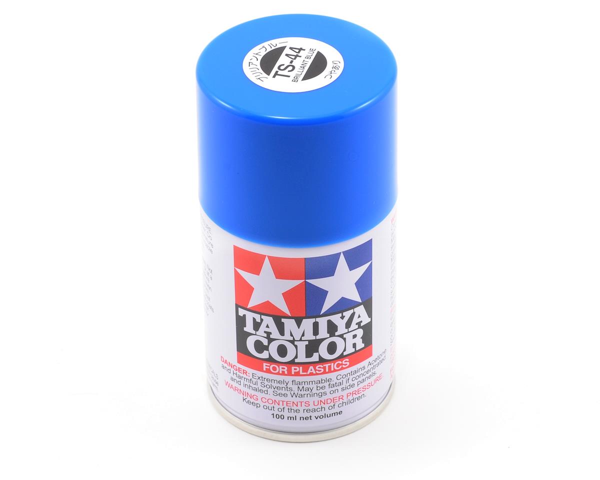 Tamiya 85044 TS-44 Brilliant Blue Lacquer Spray Paint 100ml
