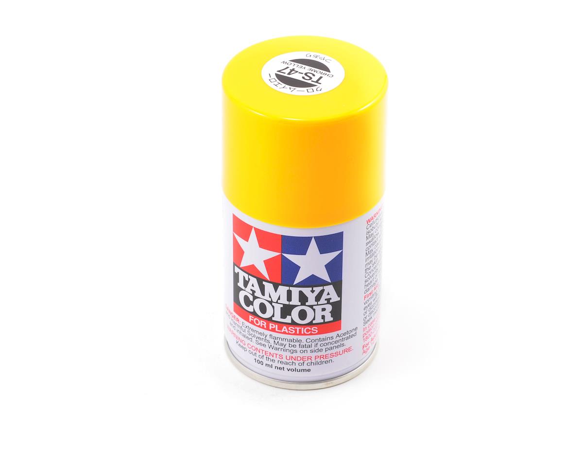 Tamiya 85047 TS-47 Chrome Yellow Lacquer Spray Paint 100ml