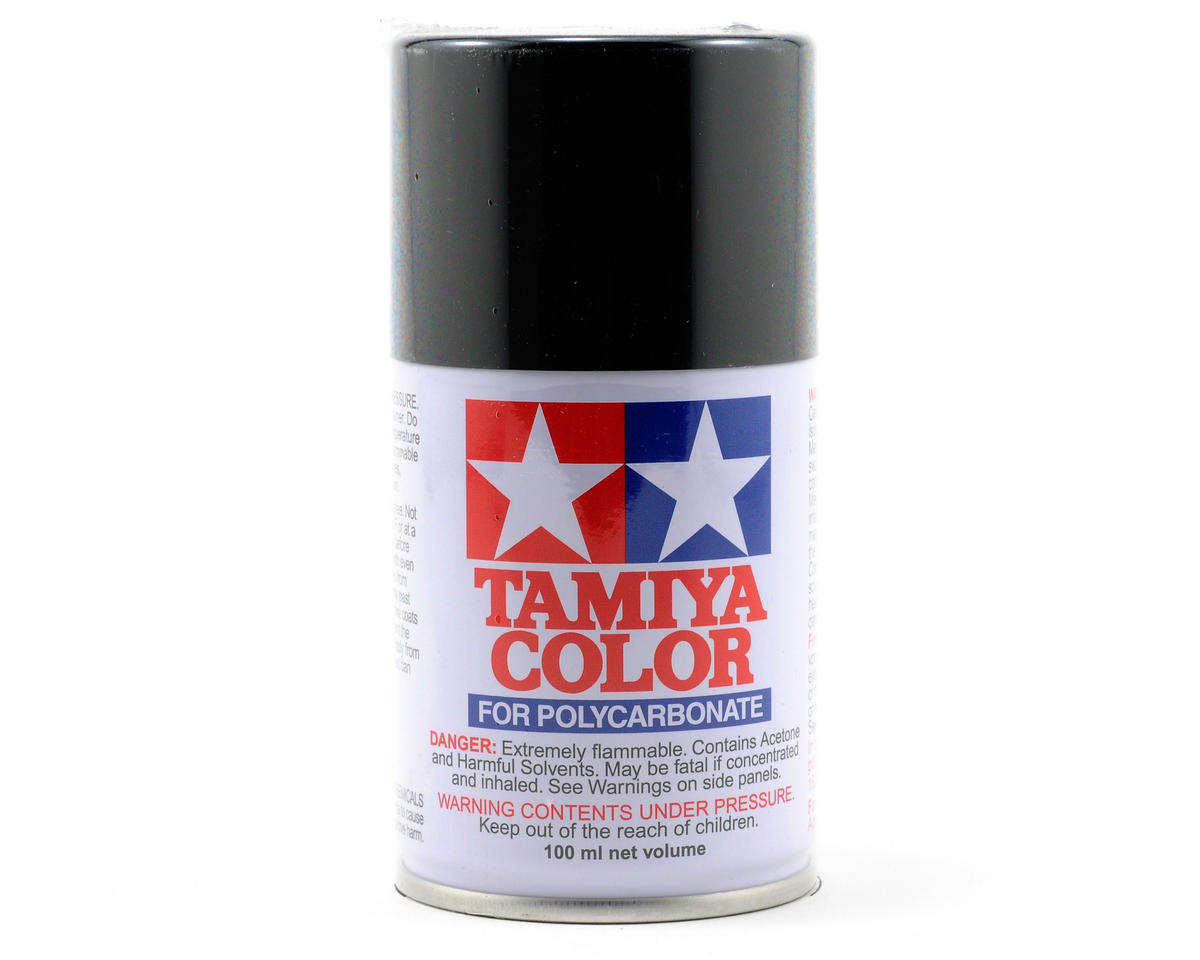 Tamiya 86005 PS-5 Black Polycarbonate Spray Paint 100ml