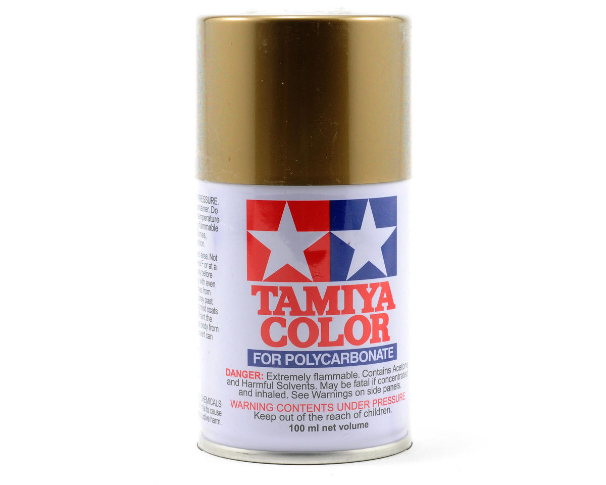 Tamiya 86013 PS-13 Gold Polycarbonate Spray Paint 100ml