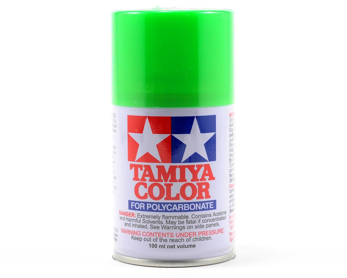 Tamiya 86028 PS-28 Fluorescent Green Polycarbonate Spray Paint 100ml