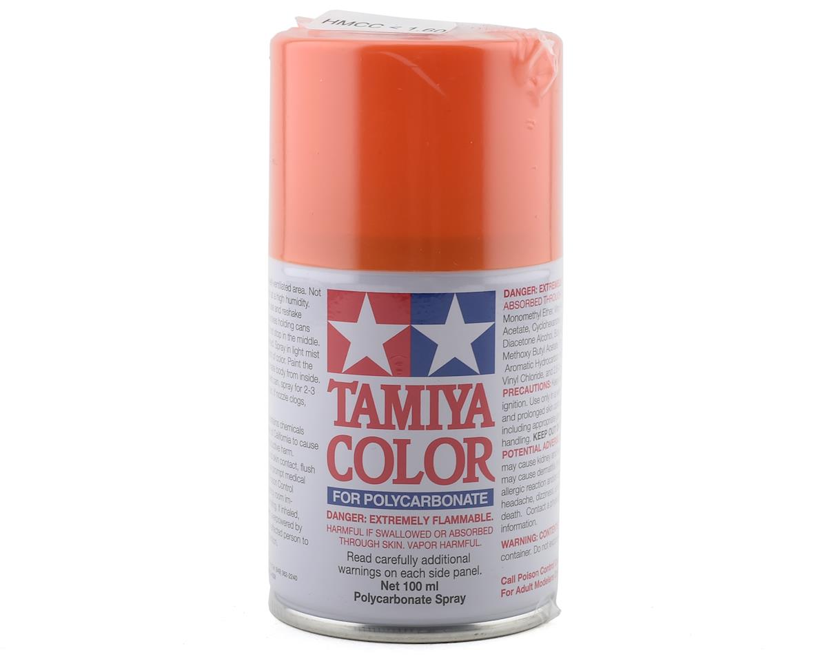 Tamiya 86062 PS-62 Pure Orange Polycarbonate Spray Paint 100ml