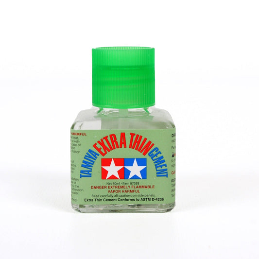 Tamiya 87038 Extra Thin Cement 40 ml - Plastic Model Cement